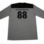 [MIC WEAR 88] HOCKY T-SHIRTS(GRAY×BLACK)