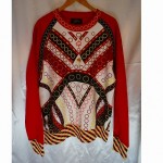 【NEW ARRIVAL!!!】PROHIBIT CREW NECK SWEAT[RED]