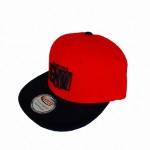 ENIWA HOOD REPRESENT SNAP BACK CAP[RED]
