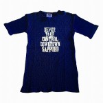 N.T.C.D.T.S Waffle T-Shirts NAVY [T-SHIRTS]