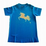 【NEW ARRIVAL!!!For Kids～LADYS】UNICORN T-Shirts TURQUOISE [T-SHIRTS]