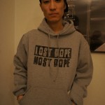 LOST DOPE MOST DOPE HOODIE / GRAY