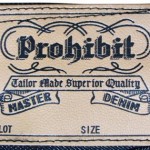 PROHIBIT / MASTER BLACK DENIM