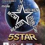【5/2@mole】 5 STAR 【歴史的面子！！】