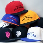 [KIDS登場]SAPPORO「SP」KIDS CAP [BLACK×PINK]