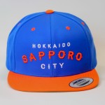 [新色追加]SAPPORO HOOD REPRESENT SNAP BACK CAP[BLUE×ORANGE]